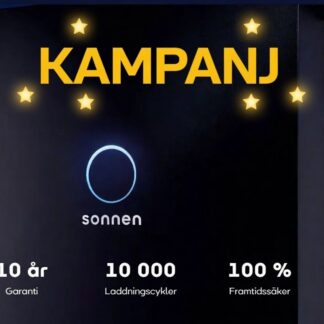 Sonnen Hybrid 10kW / 27,5kWh KAMPANJ!